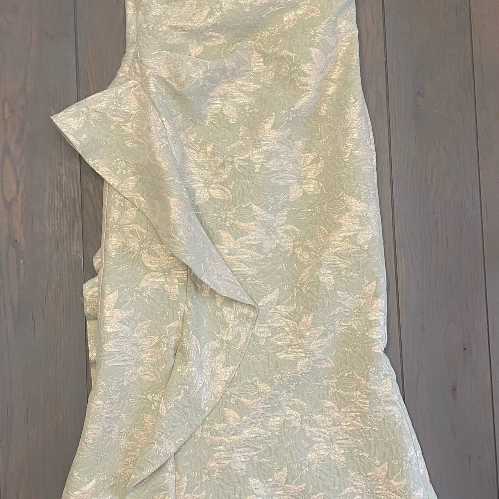 Teri Jon One-Shoulder Long Dress - Picture 2 of 9